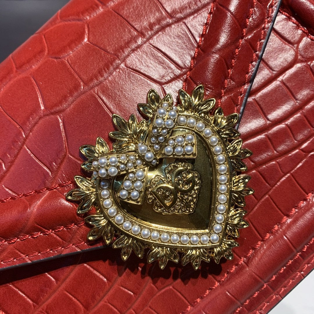 Devotion Bagã Top Qualityã Red Small Travel Bag