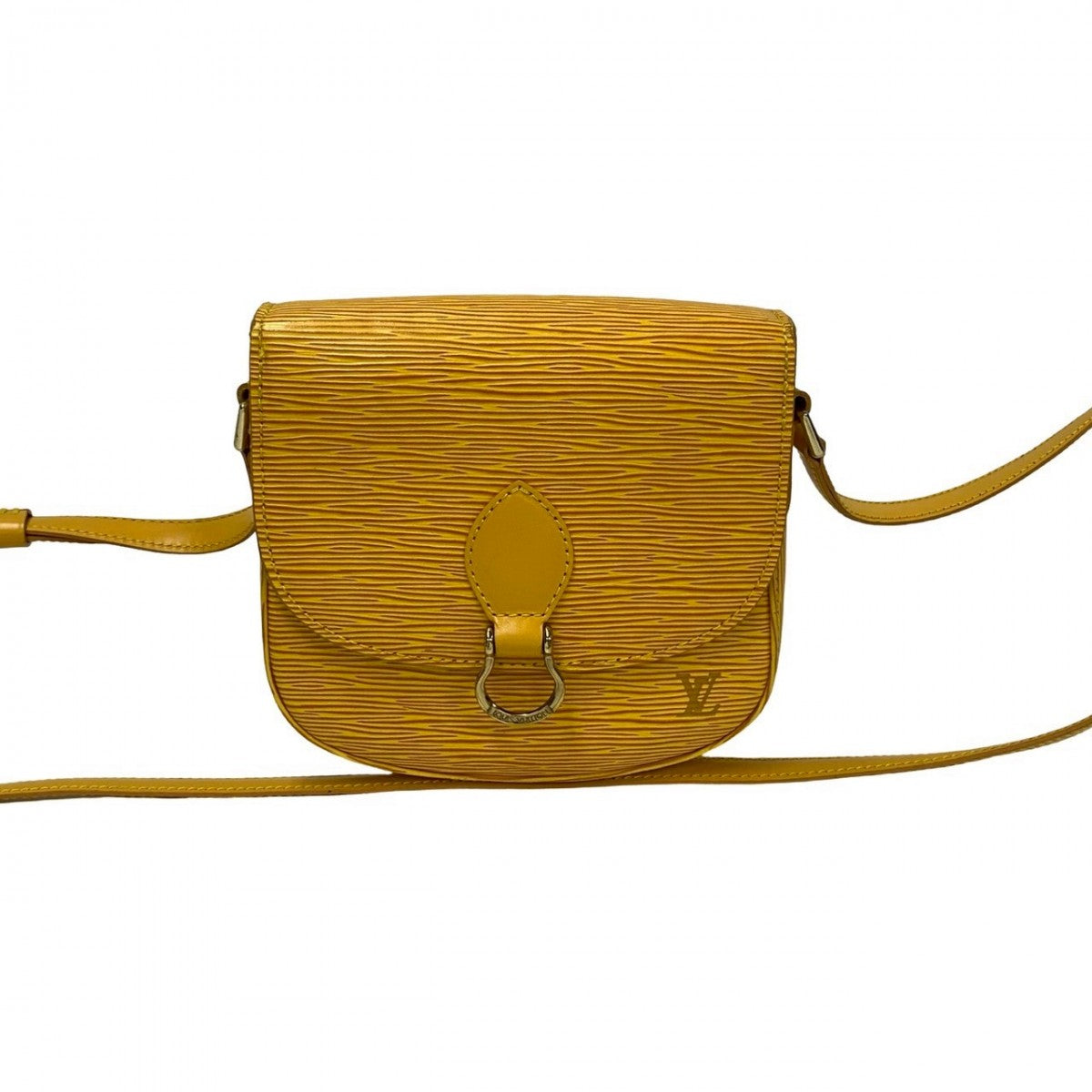 Louis Vuitton M52219 Epi yellow Epi Saint-Cloud Leather Mini Shoulder Bag