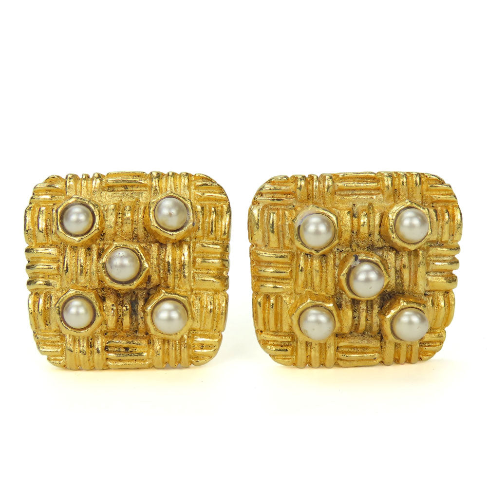 Metal Earrings Gold Plated Jewelry