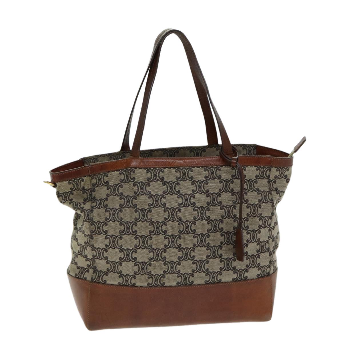 Luxury Macadam Tote Bag Canvas Beige