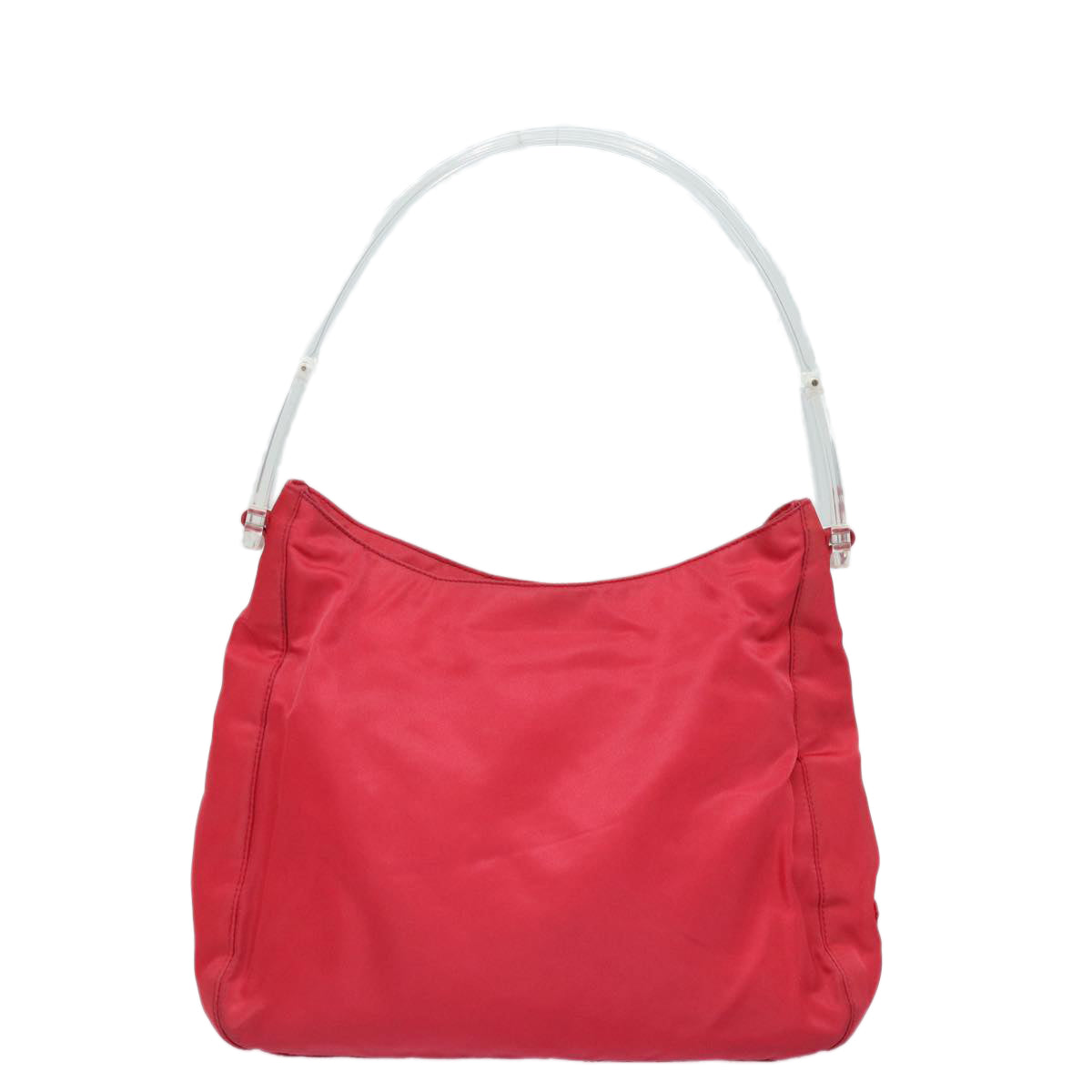 Prada Shoulder Bag Auth Nylon Pink Pink Auth 81803
