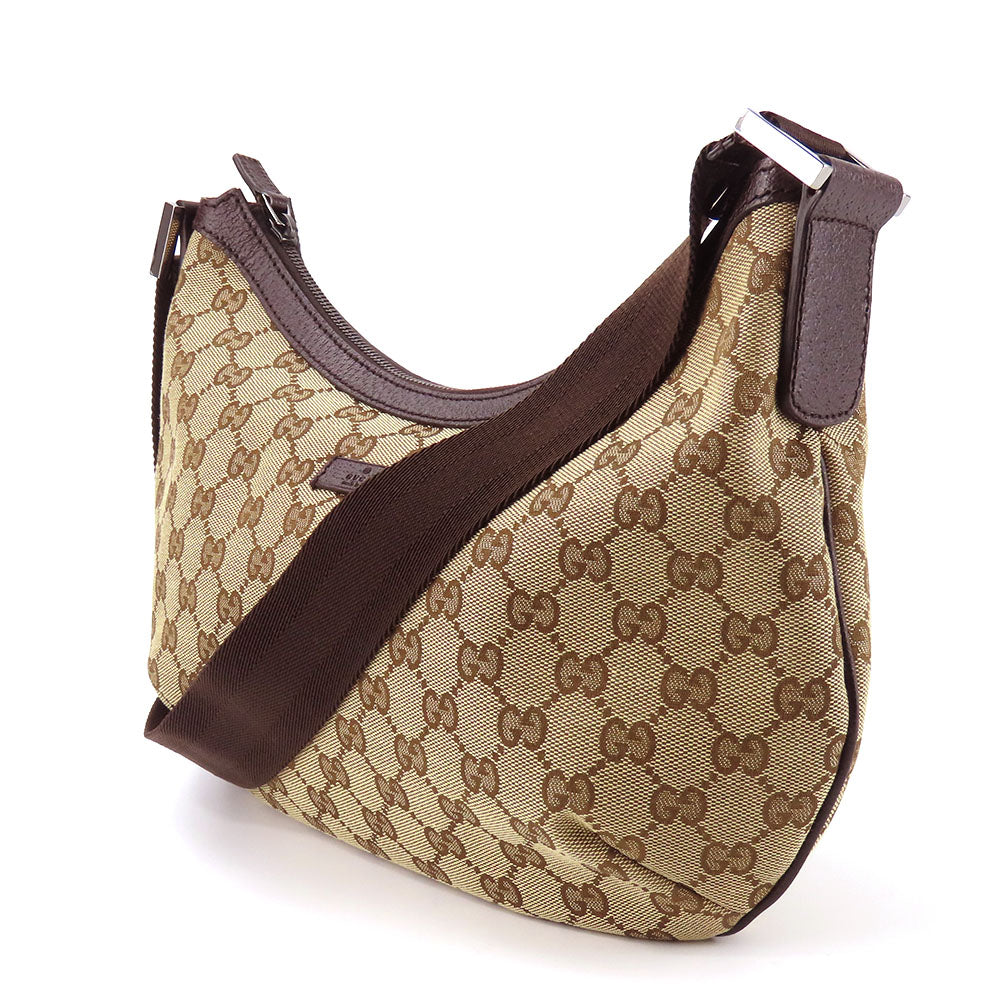 Gucci GG Canvas Beige Shoulder Bag 3