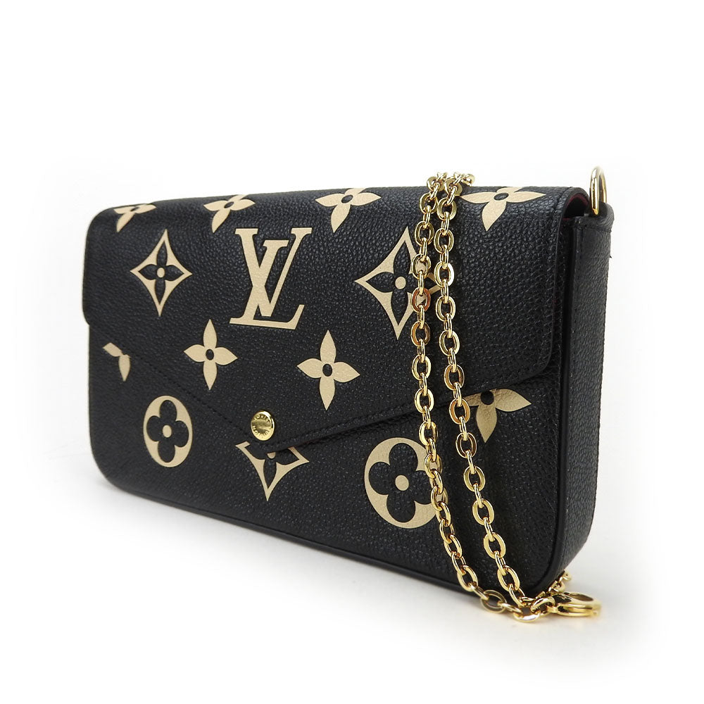 Louis Vuitton M82479 Ann Platt Pochette Felice Monogram Black Shoulder Bag