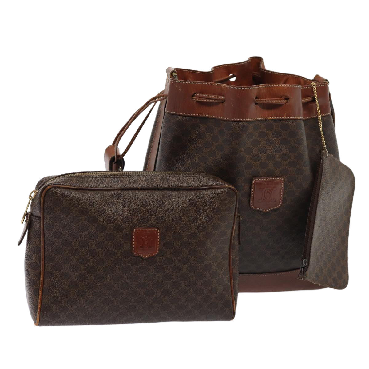 Luxury Macadam Clutch Bag Shoulder Bag Pvc Leather Canvas