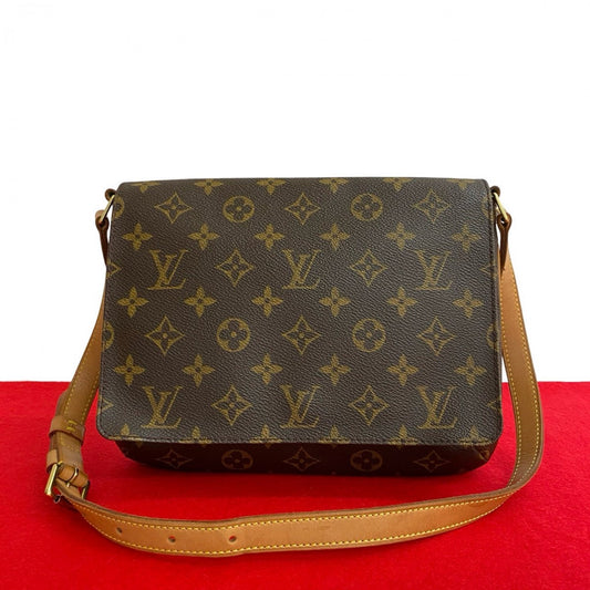 Louis Vuitton M51257 Epi M tte tango Monogram Leather Brown Shoulder Bag