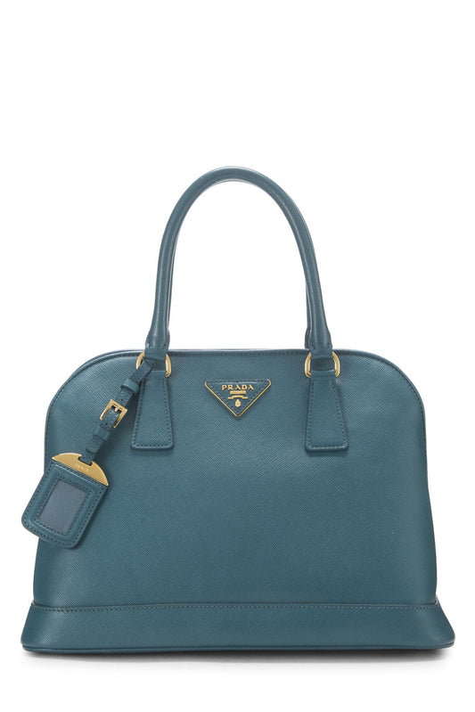 Prada Dome Tote Saffiano Green Tote Bag Dome Tote Green