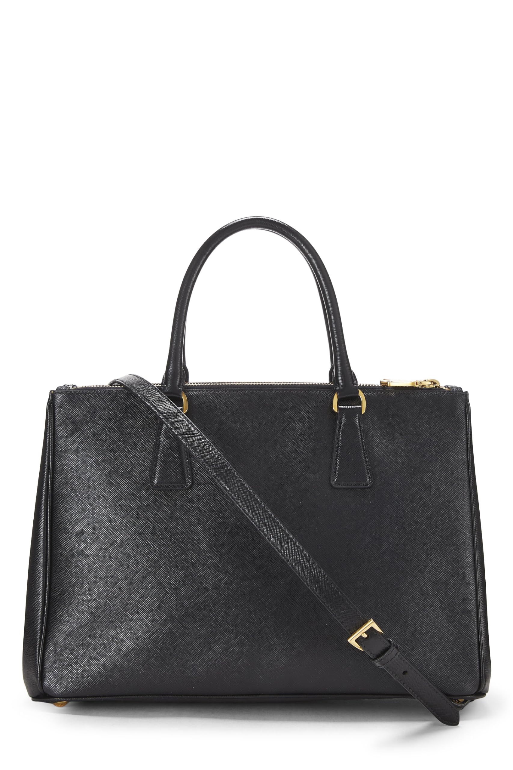 Prada Executive Tote Saffiano Black Large Tote Bag