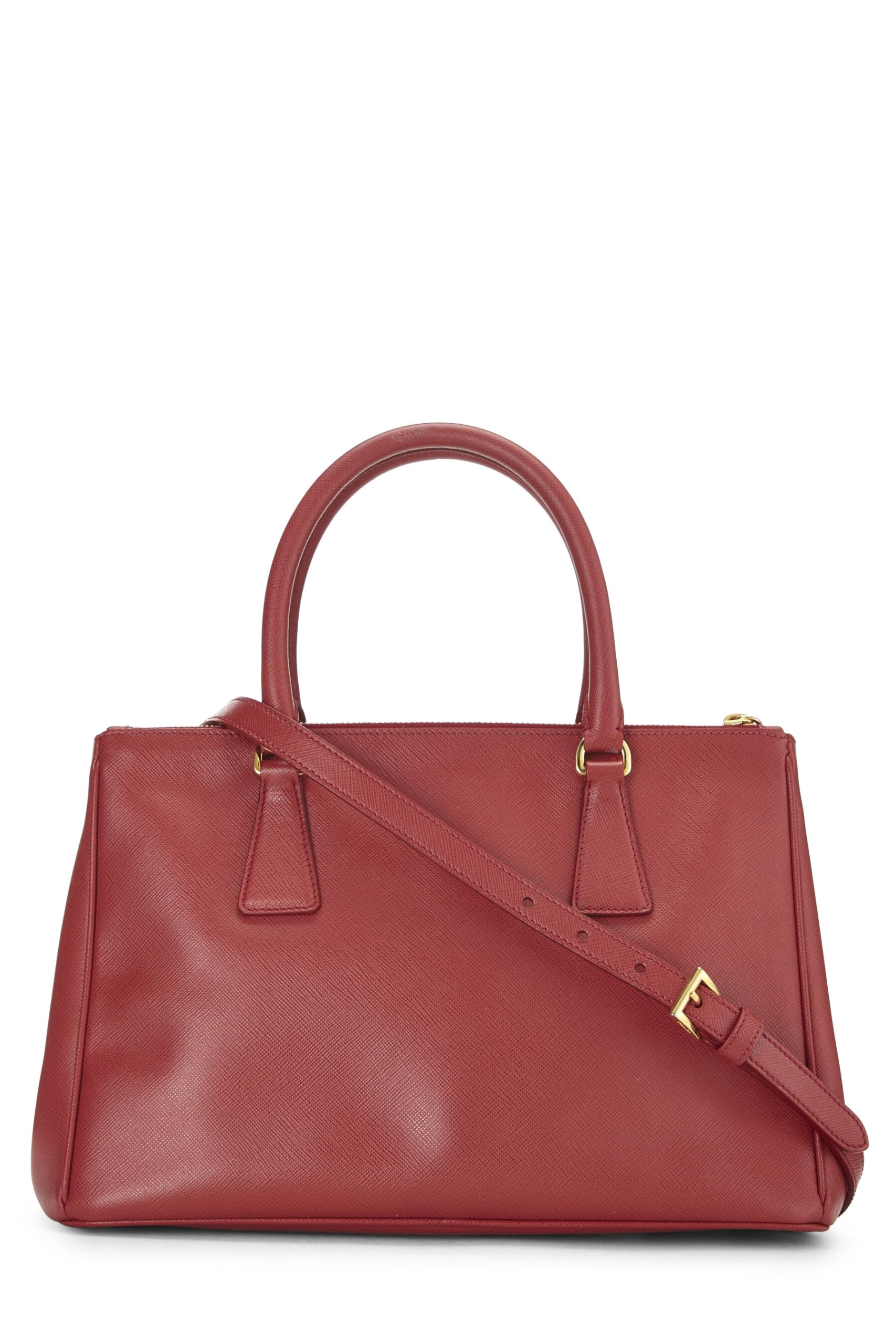 Prada Executive Tote Saffiano Red Medium Tote Bag Medium Red 4