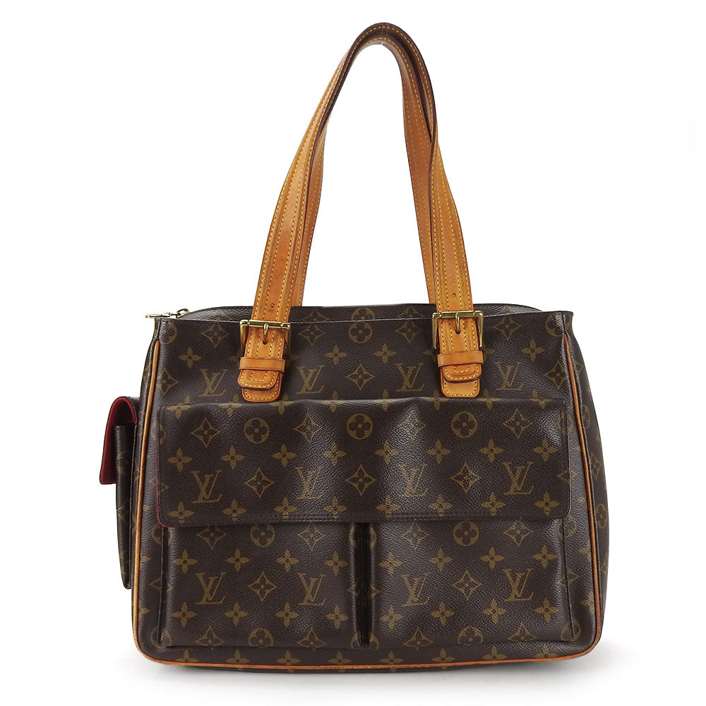 Louis Vuitton M51162 Multiplex Monogram Brown Tote Bag