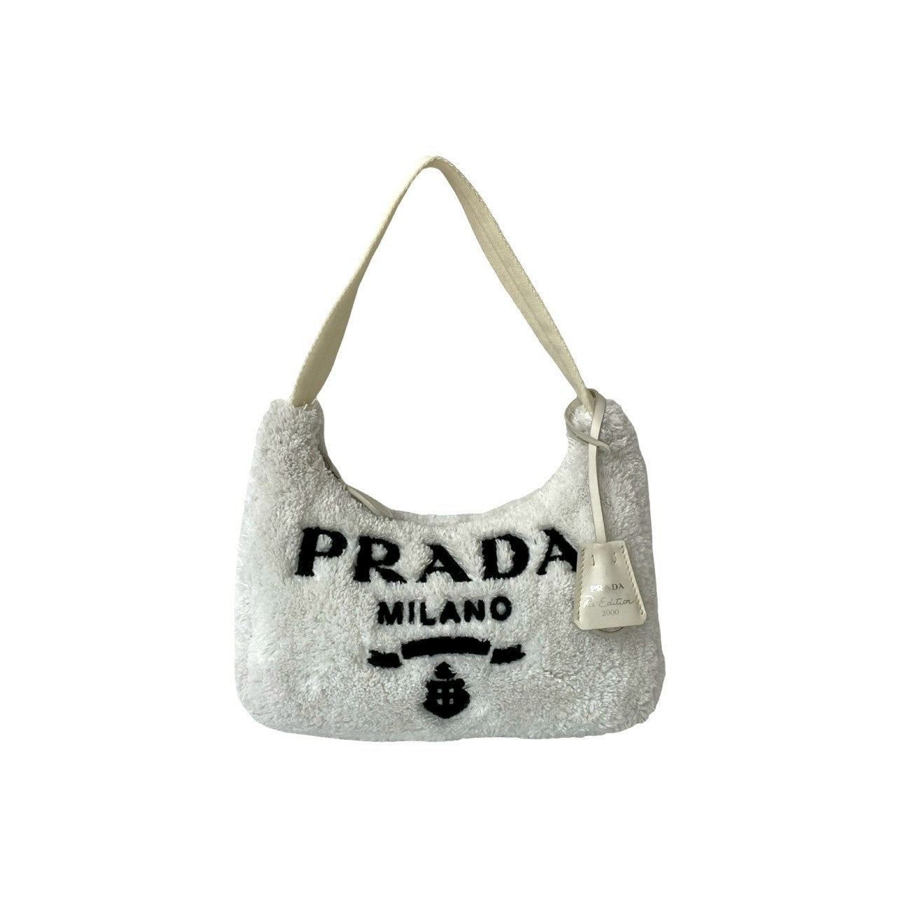 Prada Terry Pile 2Way Bag Travel Bag
