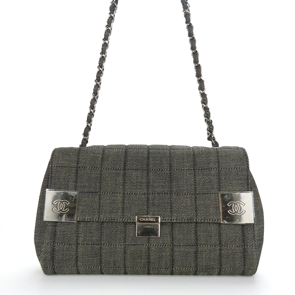 Denim Shoulder Bag Signature