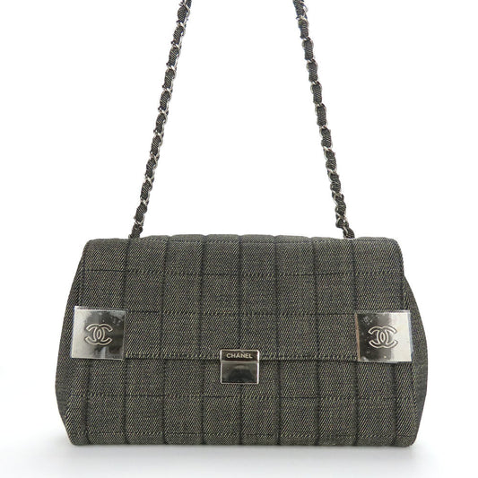 Denim Shoulder Bag Signature