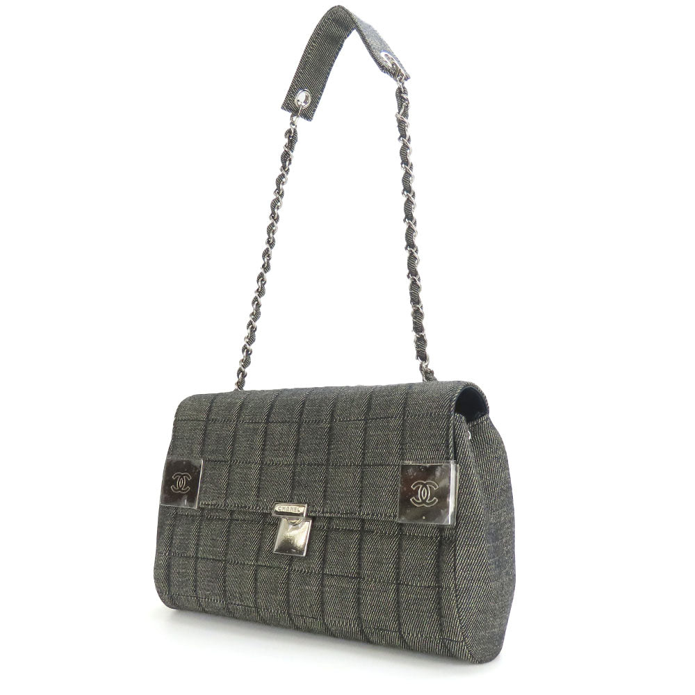 Denim Shoulder Bag Signature