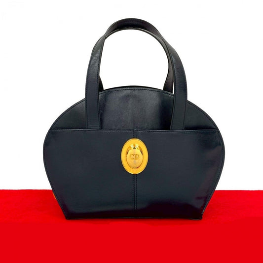 Dior Handbag Navy Leather Travel Bag