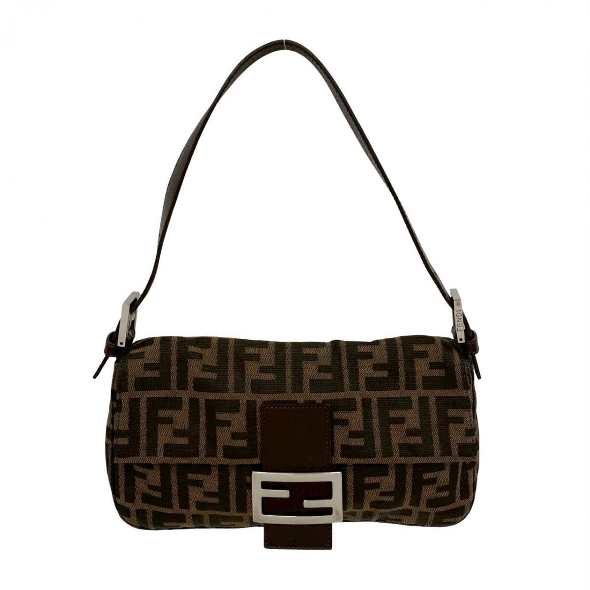 Fendi Shoulder Bag Mamma Leather Brown Bucket 826B826 20265