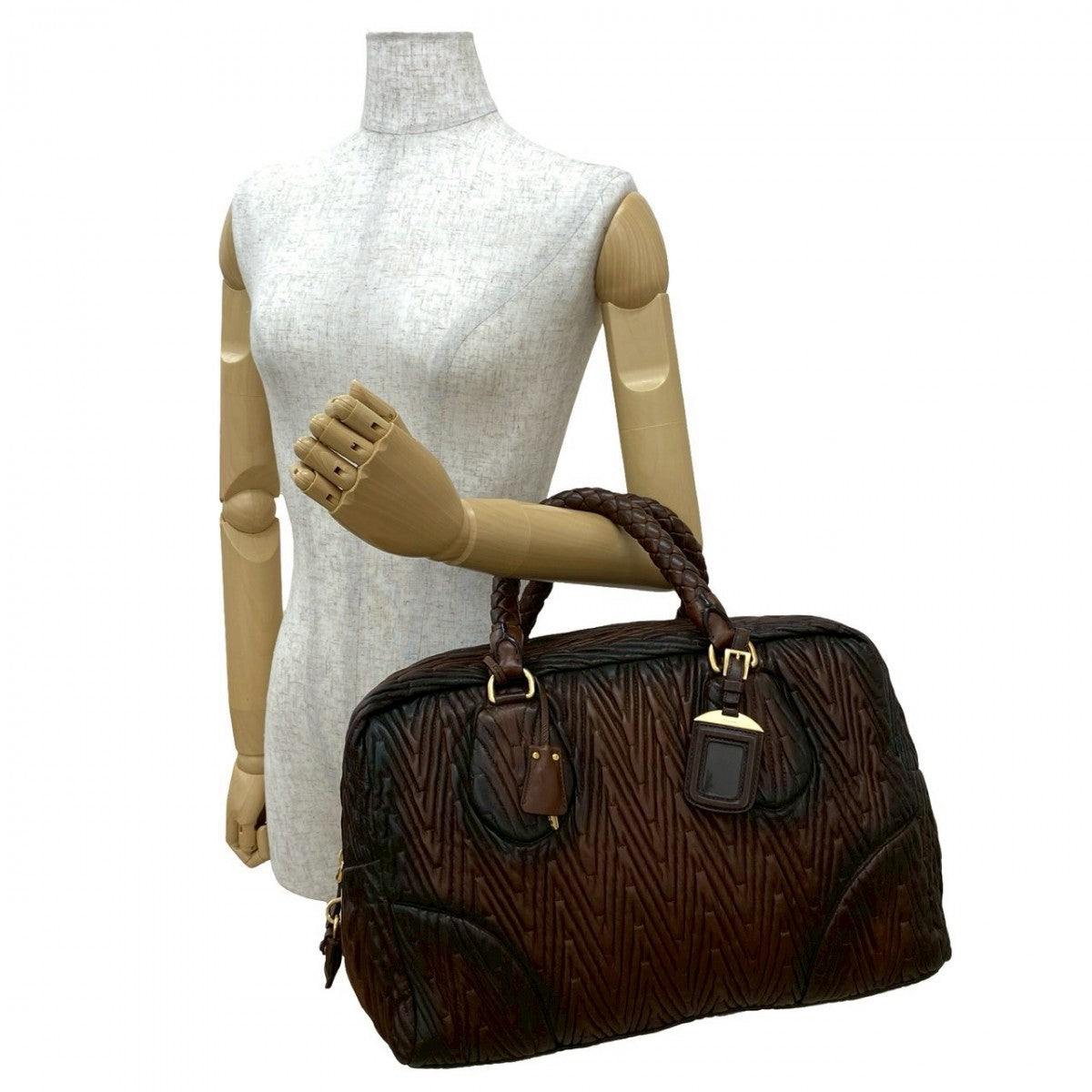 Handbag Leather Brown Travel Bag