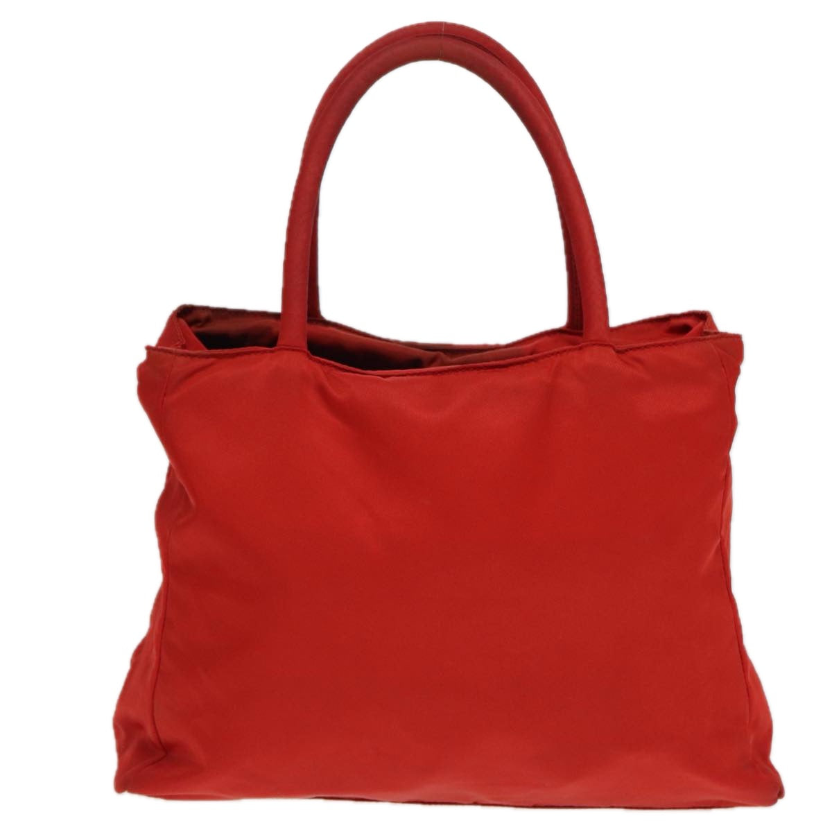 Prada Tote Bag Auth Nylon Red