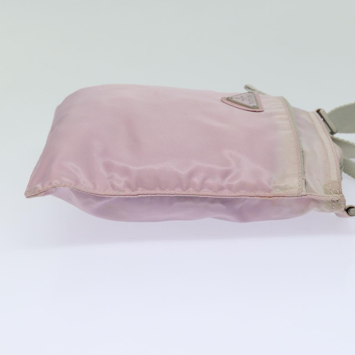 Prada Shoulder Bag Auth Nylon Pink Pink Auth 82886