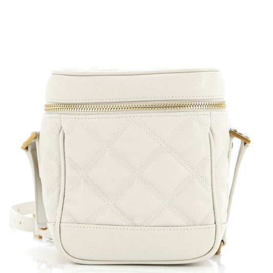 YSL Saint Laurent Saint Laurent Trending Vanity Bag Leather Quilted Travel Bag