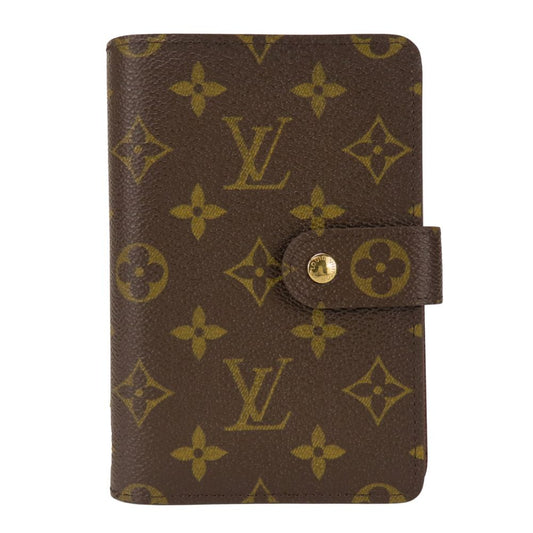 Louis Vuitton Bifold M61207 Porto Papier Monogram Brown Wallet Case