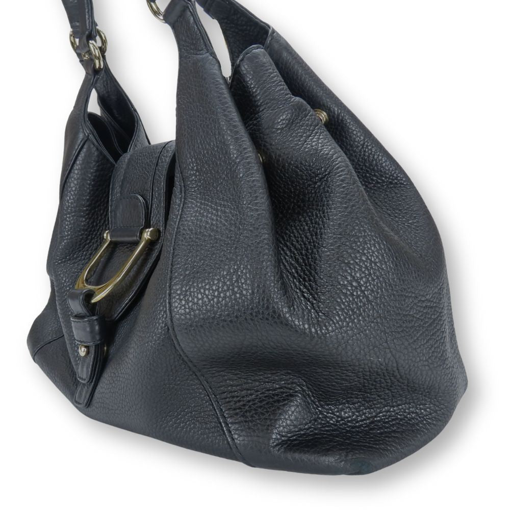 Gucci Leather Black Tote Bag
