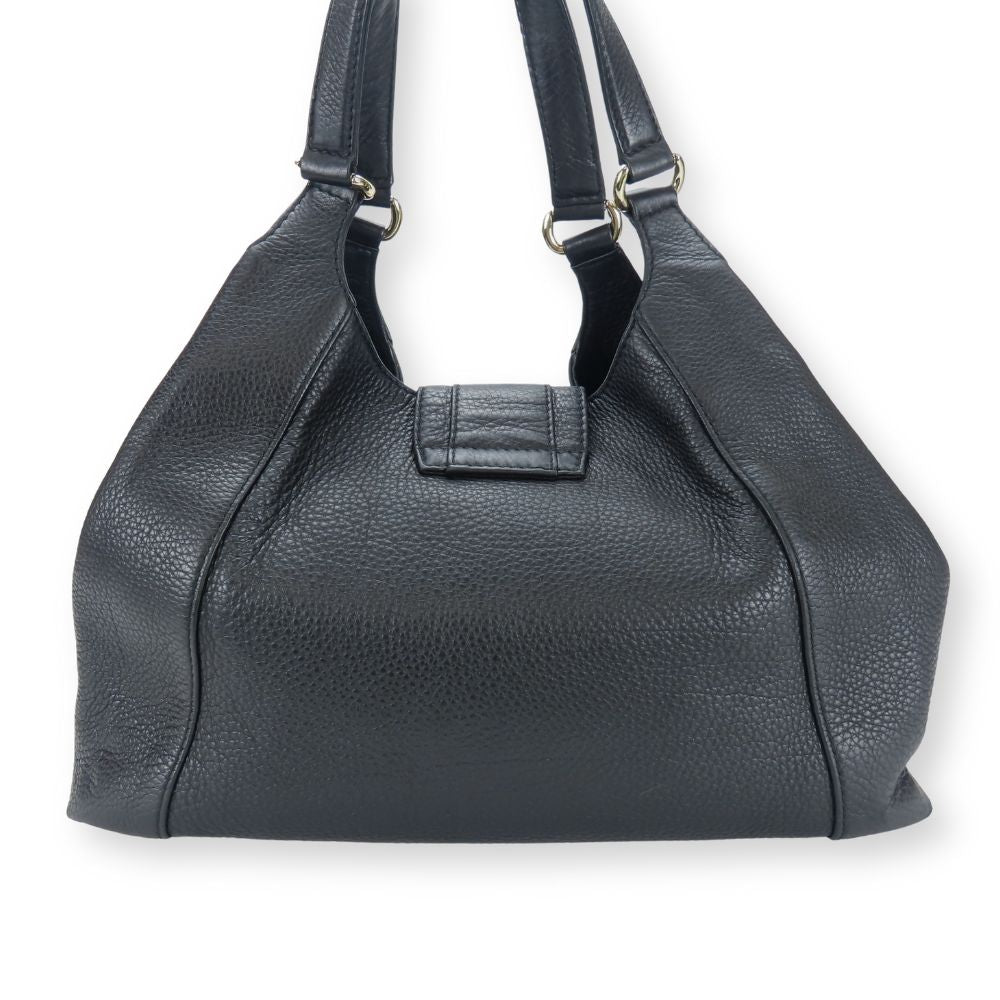 Gucci Leather Black Tote Bag