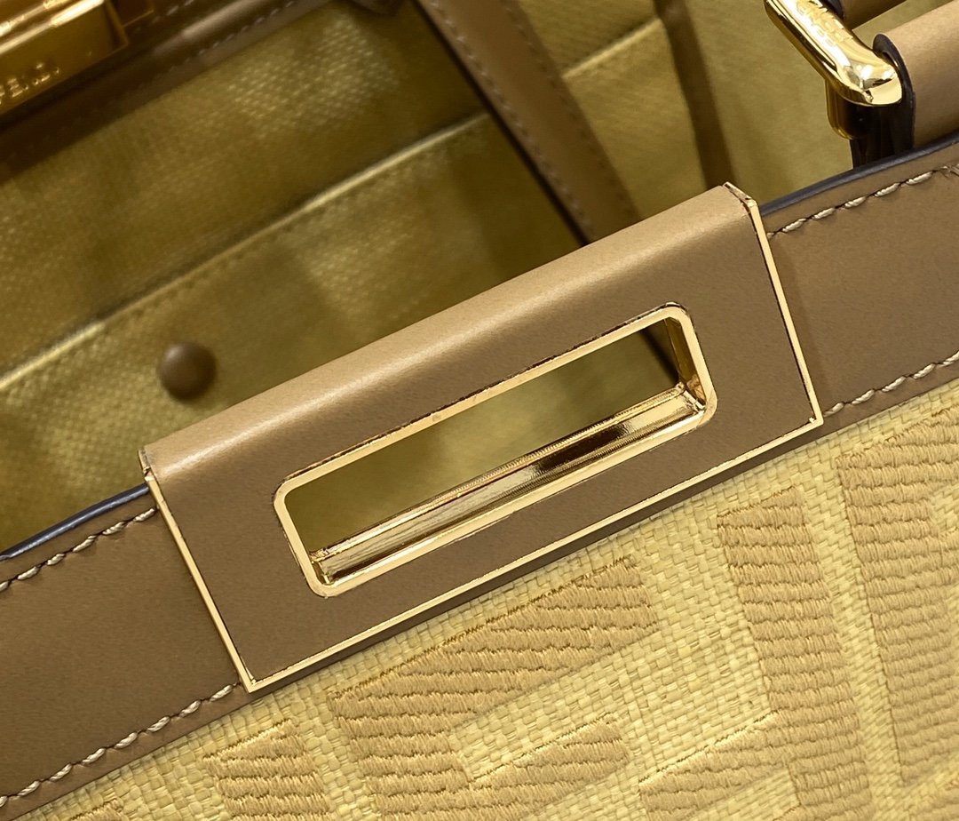 Fendi Top QualityTop Quality Peekaboo x FF Tote Bag