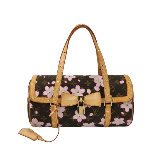 Louis Vuitton x Takashi Murakami Papillon 28 Monogram Handbag Handbag 2