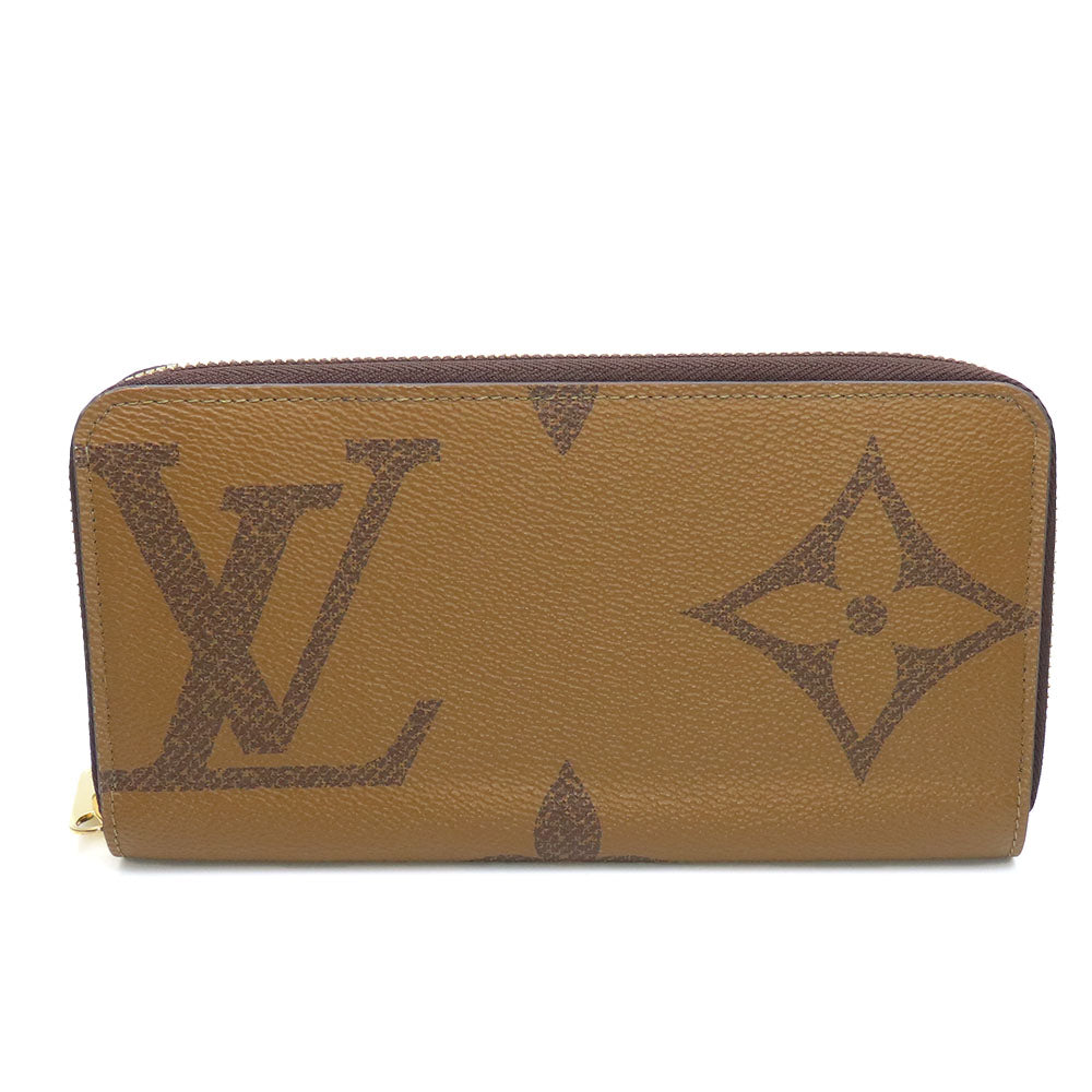 Louis Vuitton Long Purse M69353 reverse Zippy Monogram Brown Wallet Case 2
