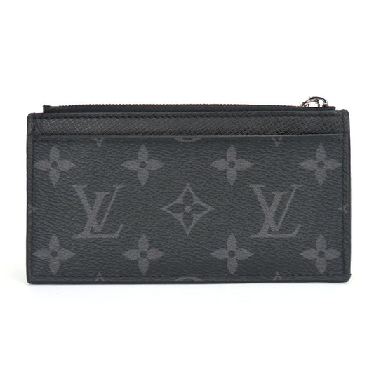 Louis Vuitton Coin M30271 Eclipse Noir Coin Monogram Wallet Case
