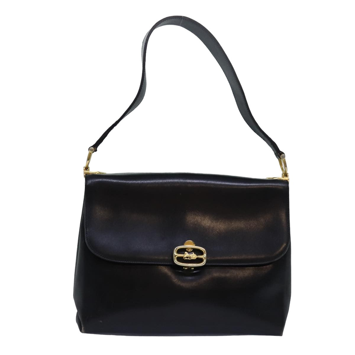 Luxury Shoulder Bag Leather Black Leather Black