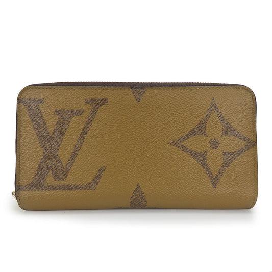 Louis Vuitton Long Purse M69353 reverse Zippy Monogram Brown Wallet Case