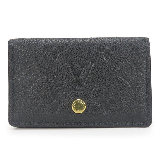 Louis Vuitton M58456 Ann Platt Noir Devisit Monogram Wallet Case