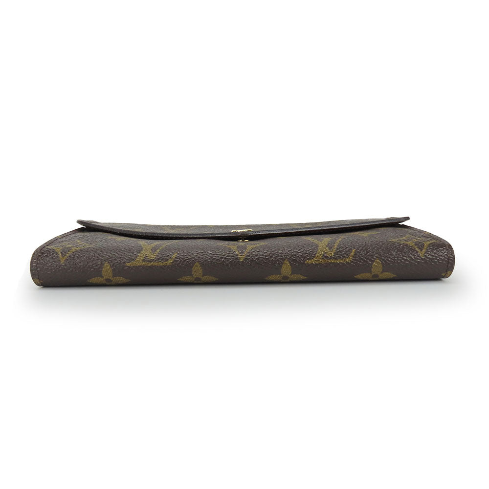 Louis Vuitton Long Purse M60531 Portefeuille Sara Monogram Brown Wallet Case