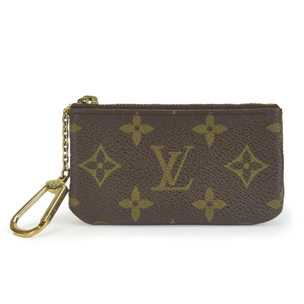 Louis Vuitton Coin M62650 Pochette Kle Monogram Brown Clutch Bag