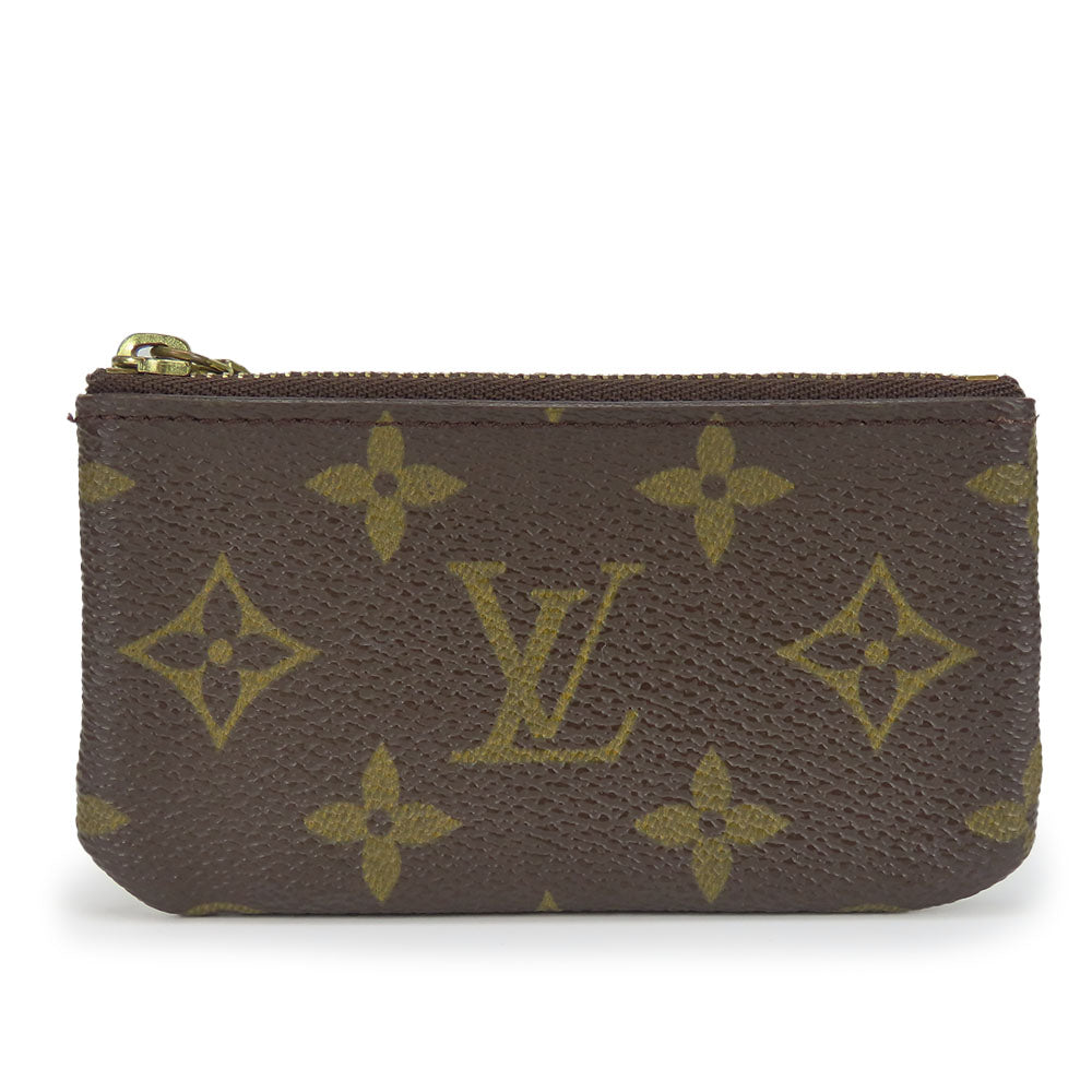 Louis Vuitton Coin M62650 Pochette Kle Monogram Brown Clutch Bag