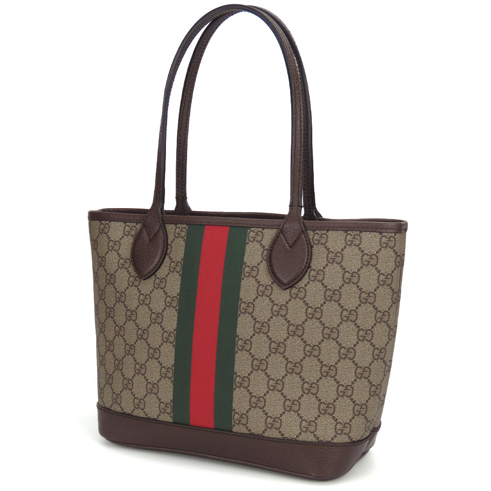 Gucci GG Supreme Sherry line Ofidia Canvas Beige Tote Bag