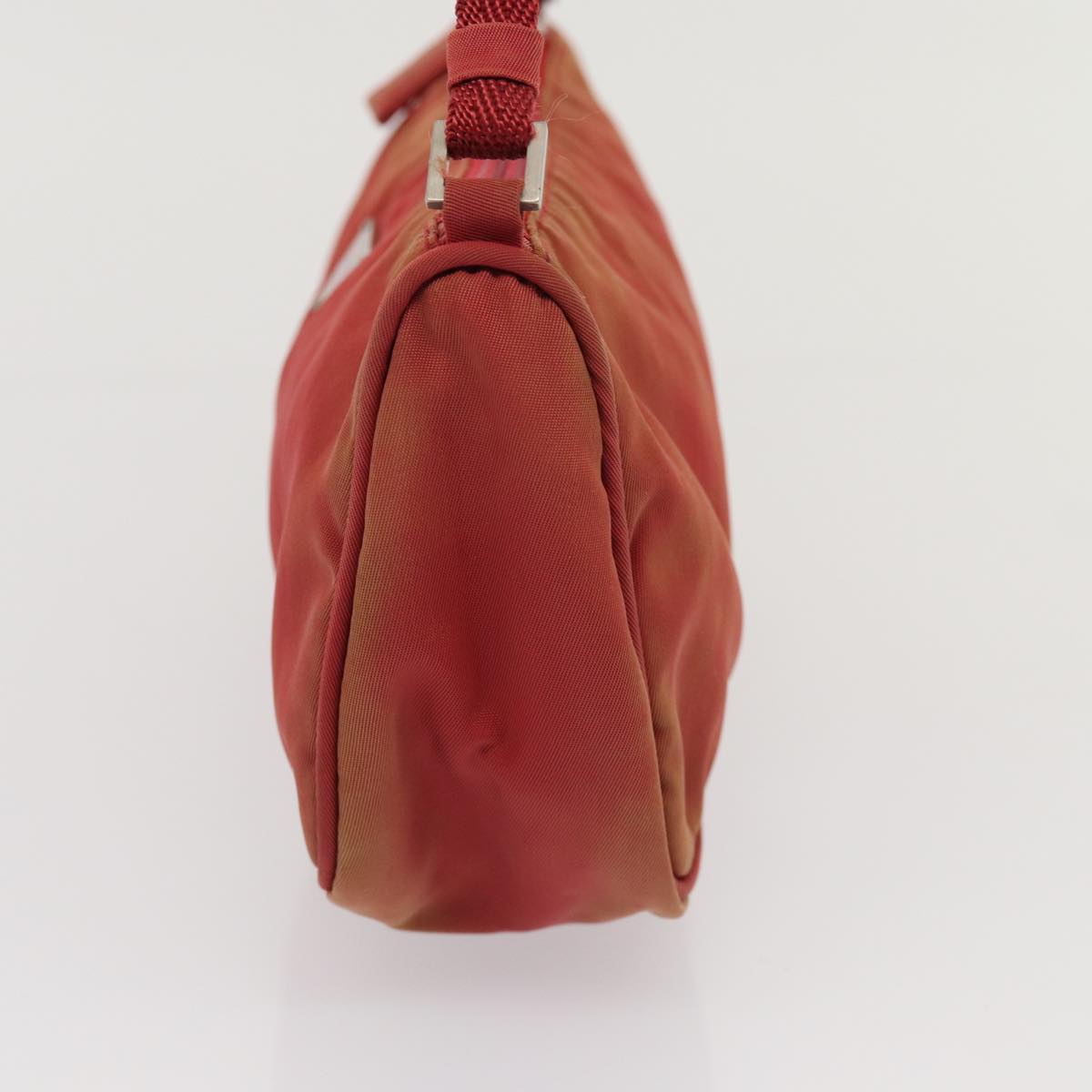 Prada Accessory Pouch Auth Luxury Handbag Nylon Red Clutch Bag