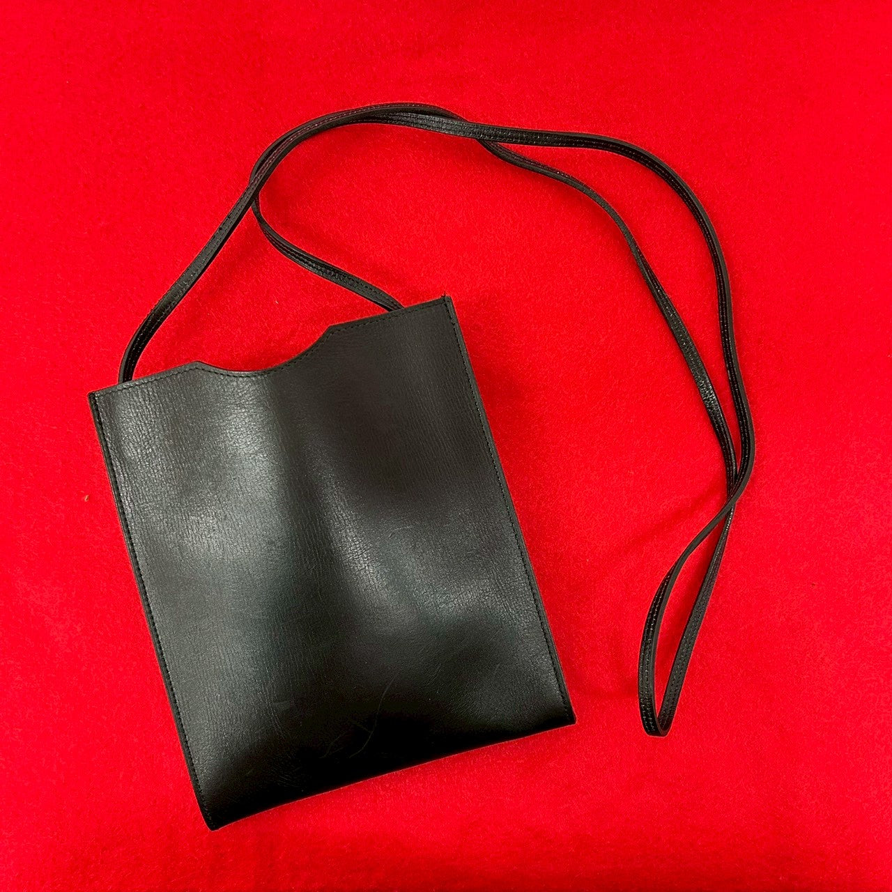 Shoulder Bag Onimetu Leather Black