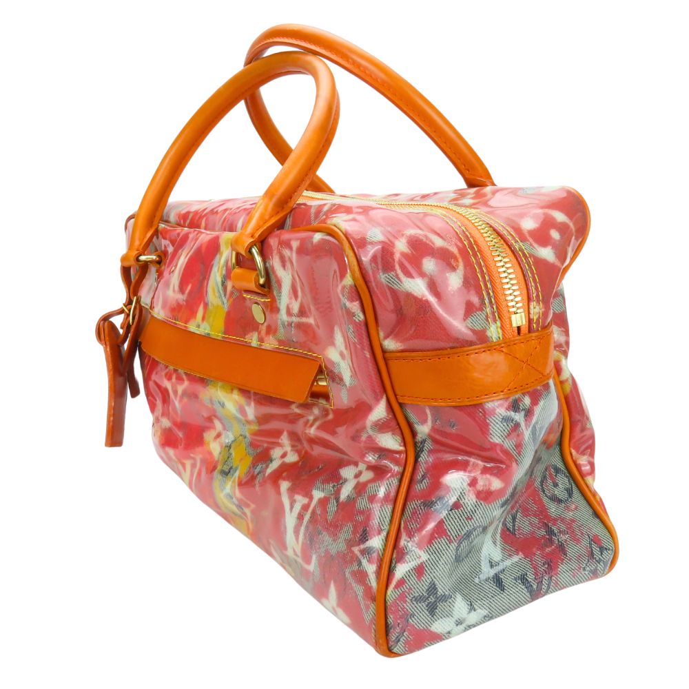 Louis Vuitton M95734 pulp Rose Weekender PM Monogram Handbag