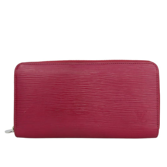 Louis Vuitton Long Purse M61858 Epi Fuchsia Leather Wallet Case