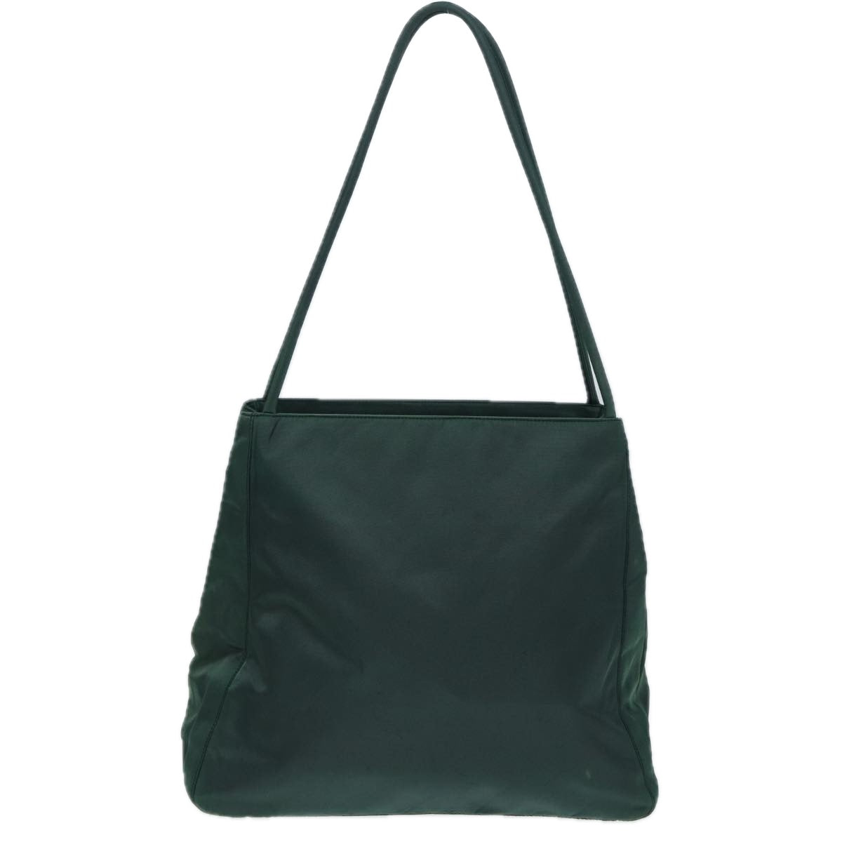 Prada Tote Bag Auth Nylon Green Green Auth 83955
