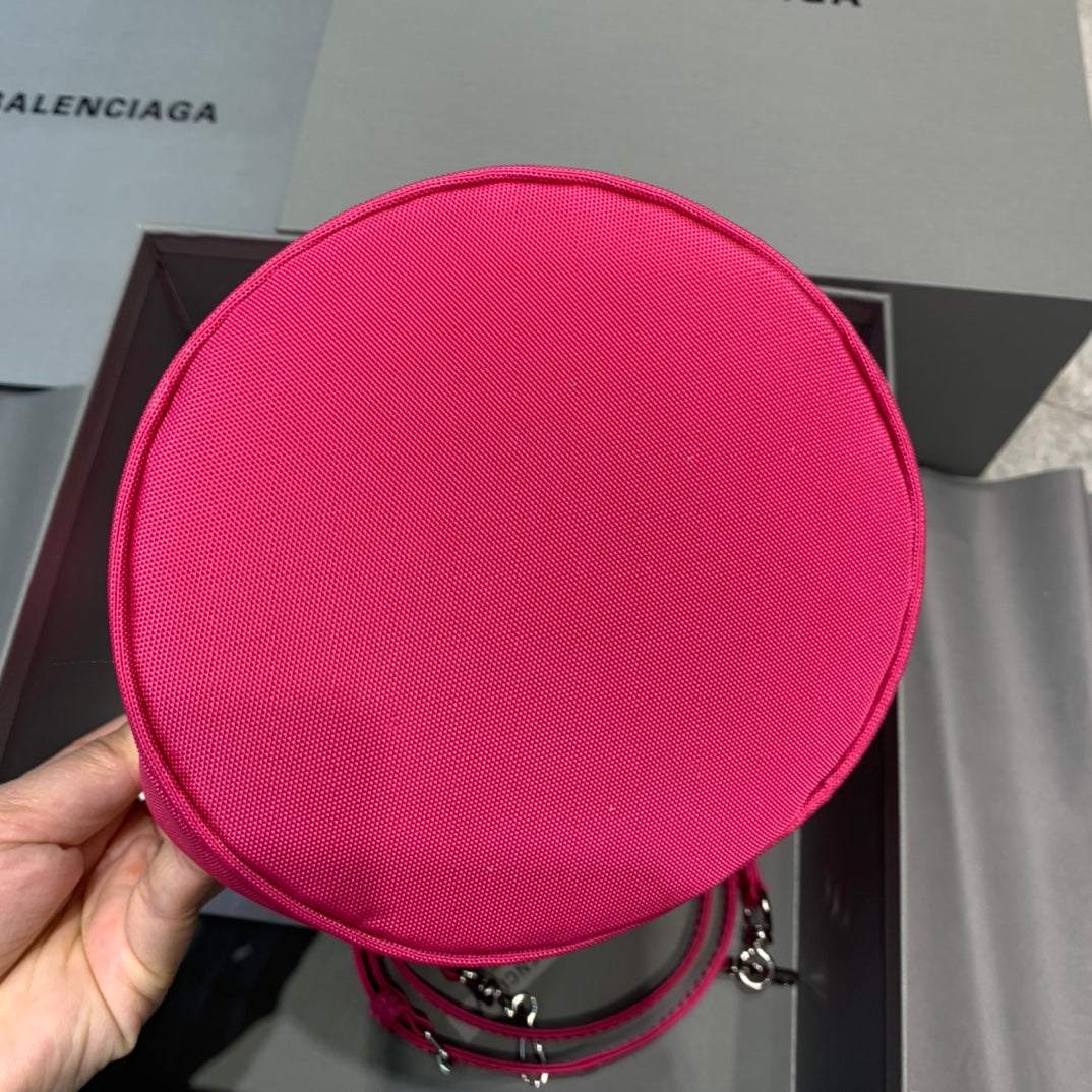 Top Quality Le Cagole Metop Qualityum Bag Pink Bucket Bucket Bag