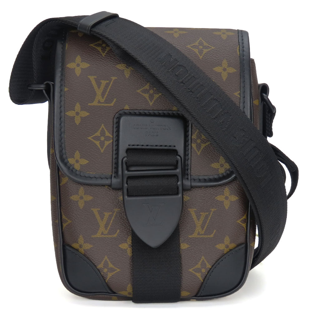 Louis Vuitton M46442 macacer archie messenger Monogram Brown Crossbody Bag