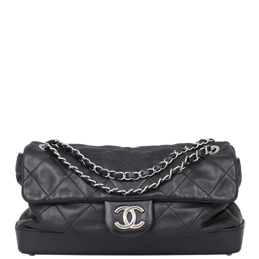 Chanel CC Soft Bag Quilted Flap Handbag