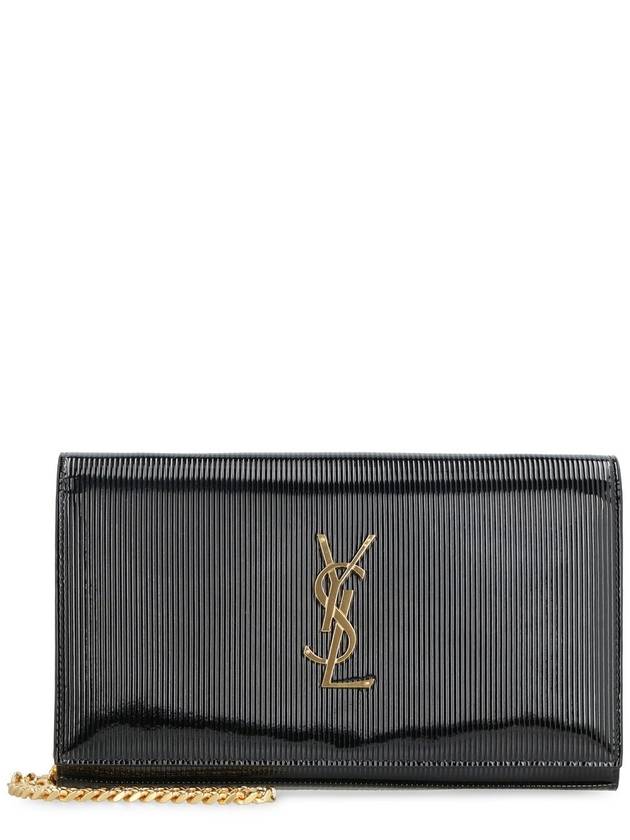 YSL Saint Laurent Saint Laurent Trending Cassandre Long Wallet Shoulder Black Chain Shoulder Bag