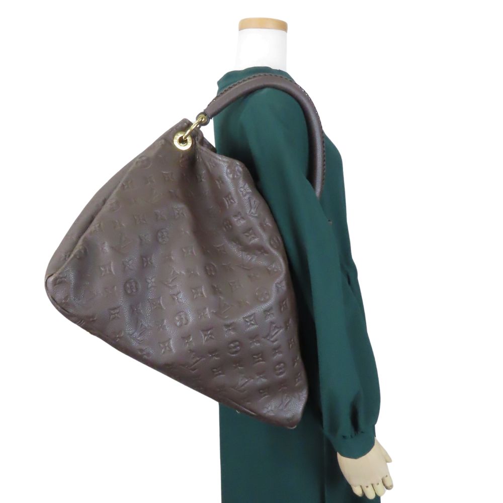 Louis Vuitton M94171 Ann Platt Dark ArtsyMM Monogram Brown Shoulder Bag
