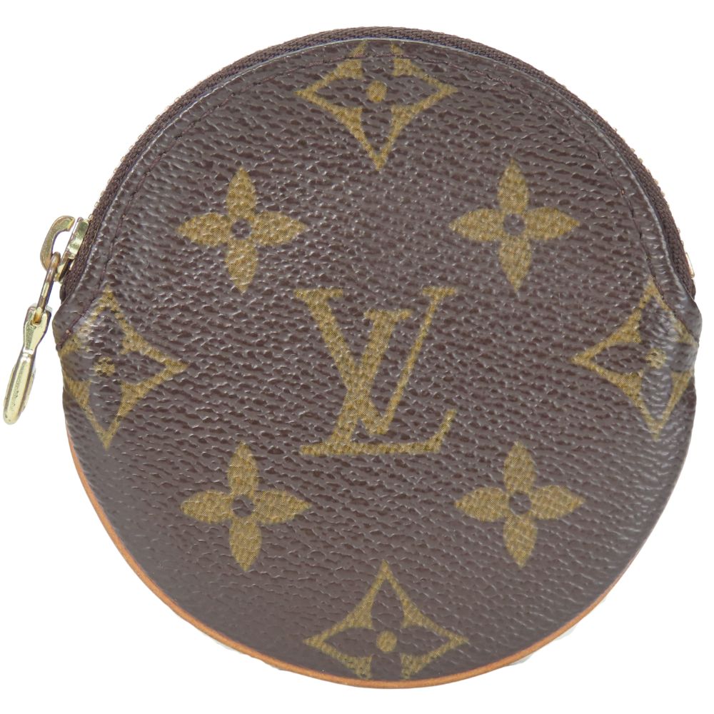 Louis Vuitton Coin M61926 Portonet Ron Monogram Brown Handbag