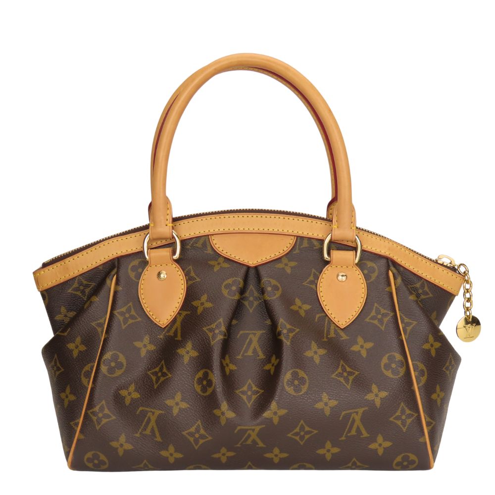 Louis Vuitton M40143 Tanned Tivoli PM Monogram Leather Brown Handbag