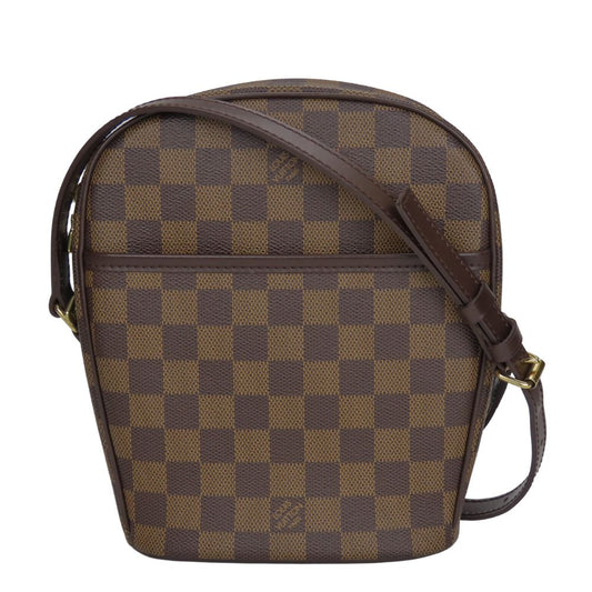 Louis Vuitton N51294 Damier Ebene Ipanema PM Shoulder Bag